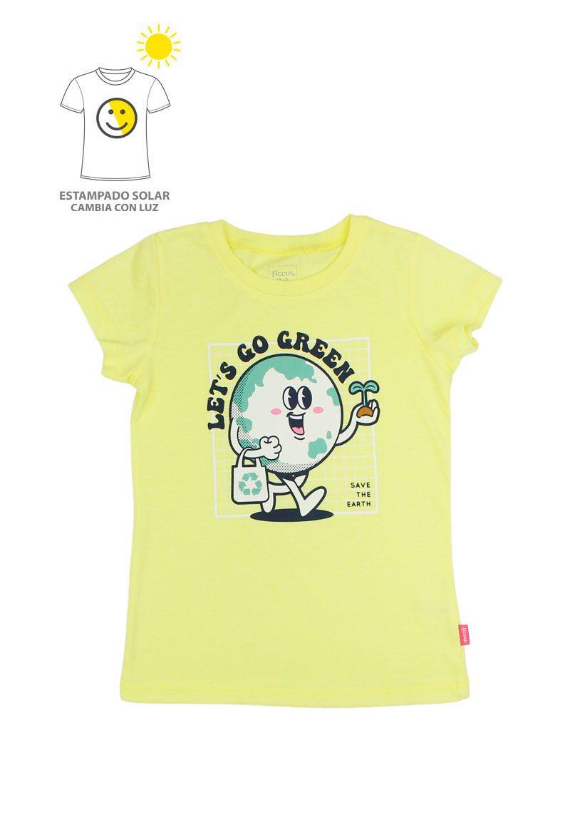 Polera kids niña estampado solar 794-0