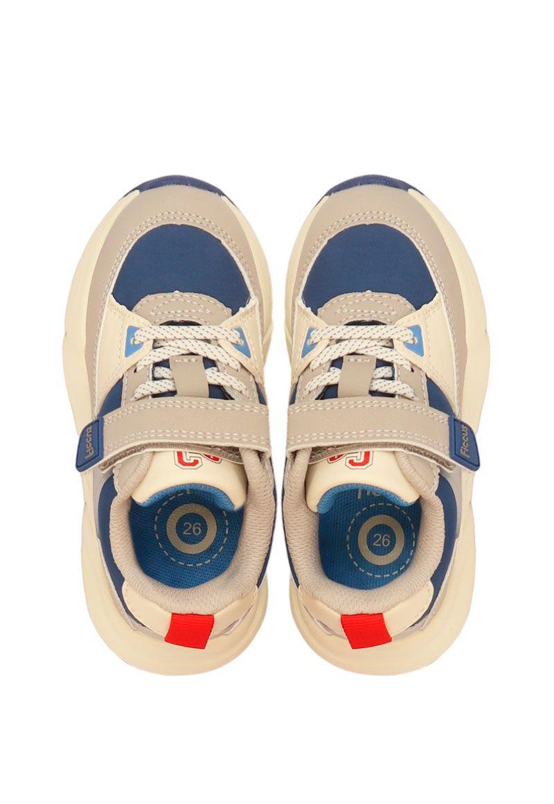 Zapatilla sport velcro elásticokids niño 862-2