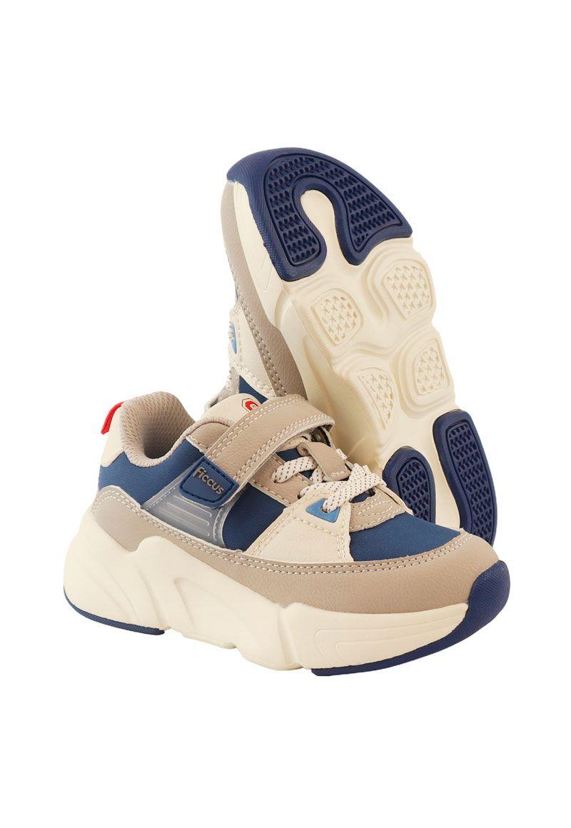 Zapatilla sport velcro elásticokids niño 862-3