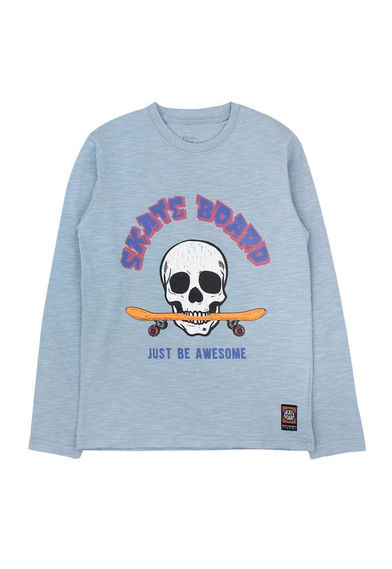 Polera junior niño slub move 336-0