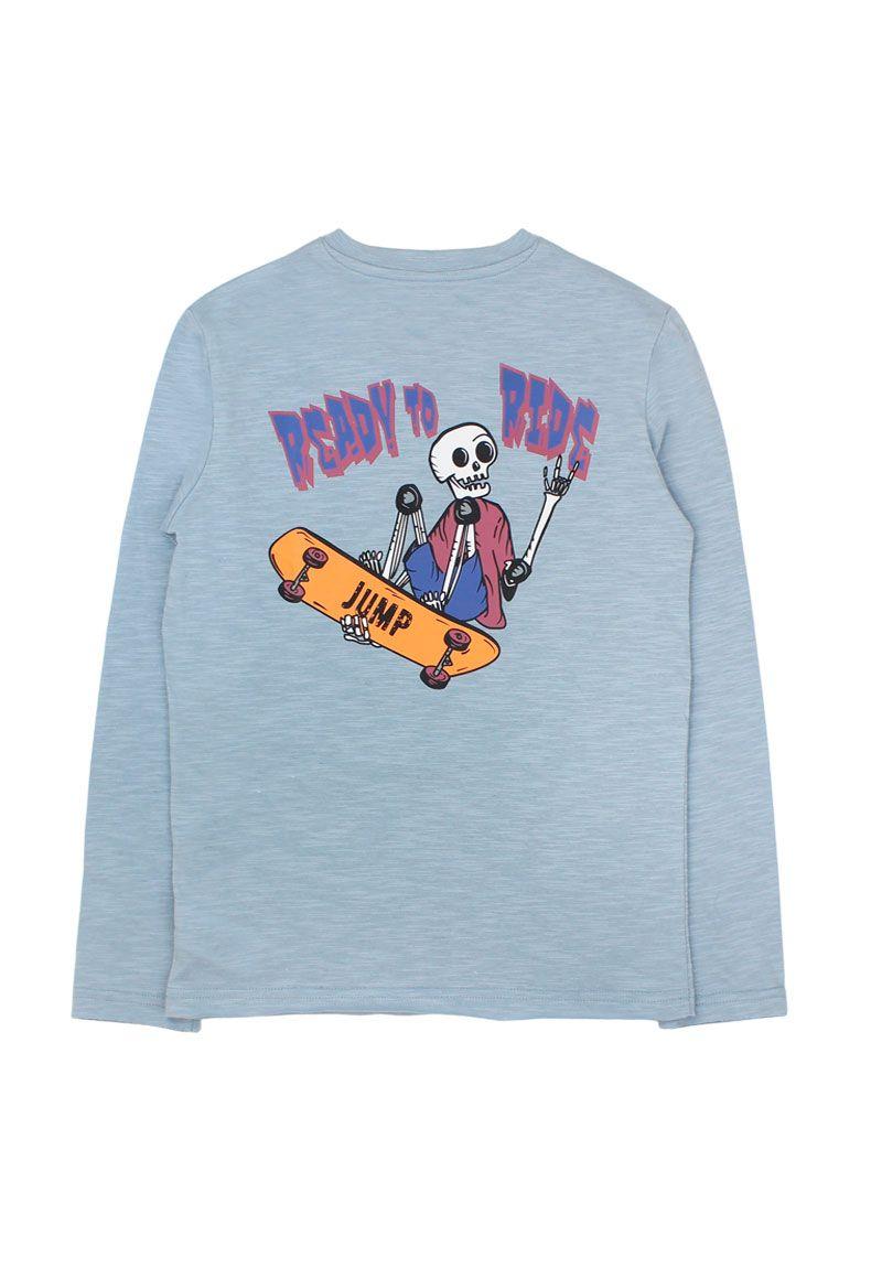 Polera junior niño slub move 336-1