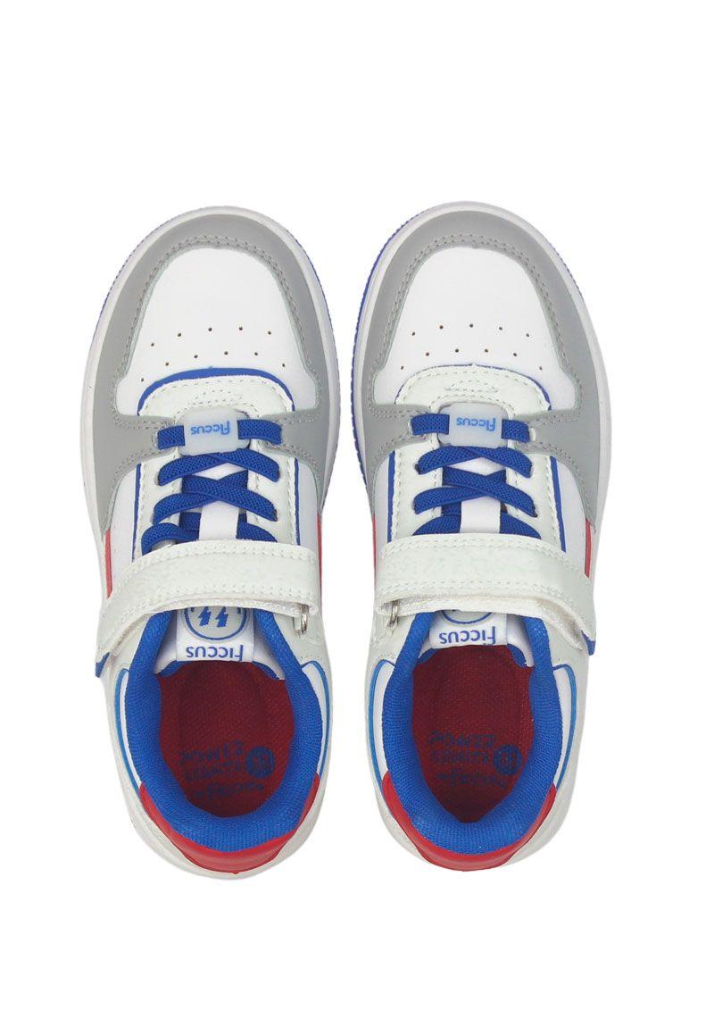 Zapatilla solar velcro elástico junior niño 957-2