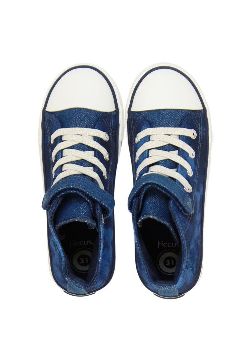 Zapatilla urbana caña velcro elástico junior niño 926-2