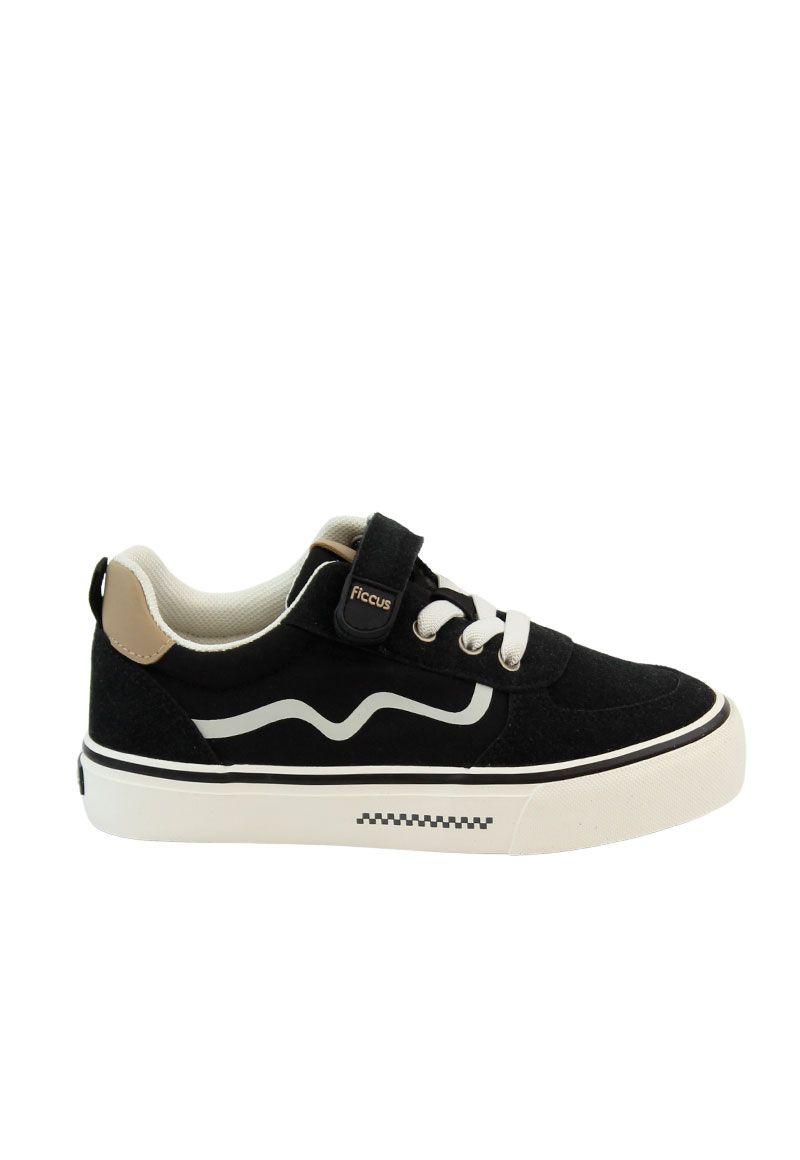 Zapatilla urbana velcro elástico junior niño 923-0