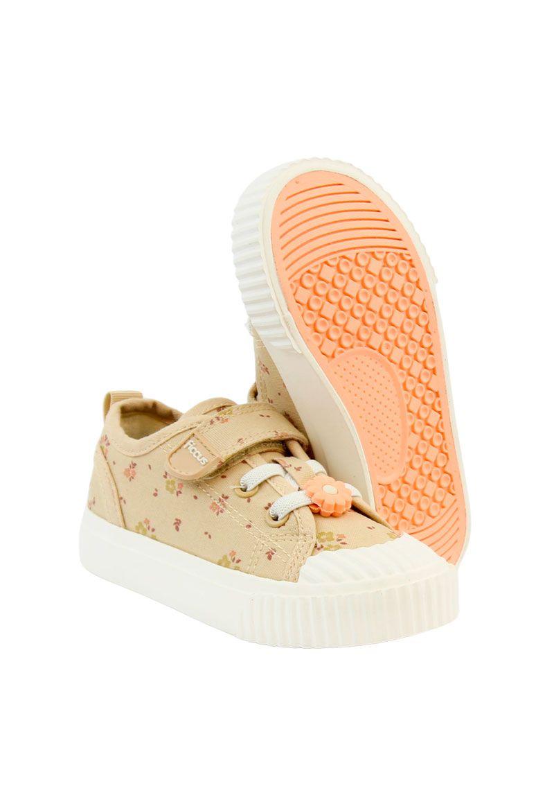 Zapatilla urbana velcro elástico kids niña 860-3