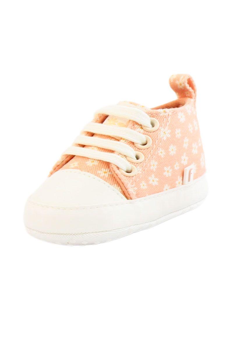 Zapatilla cordón newborn niña 801-0
