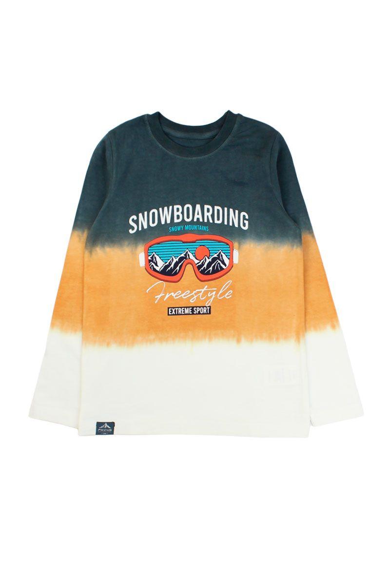 Polera kids niño degradé arctic 233-0