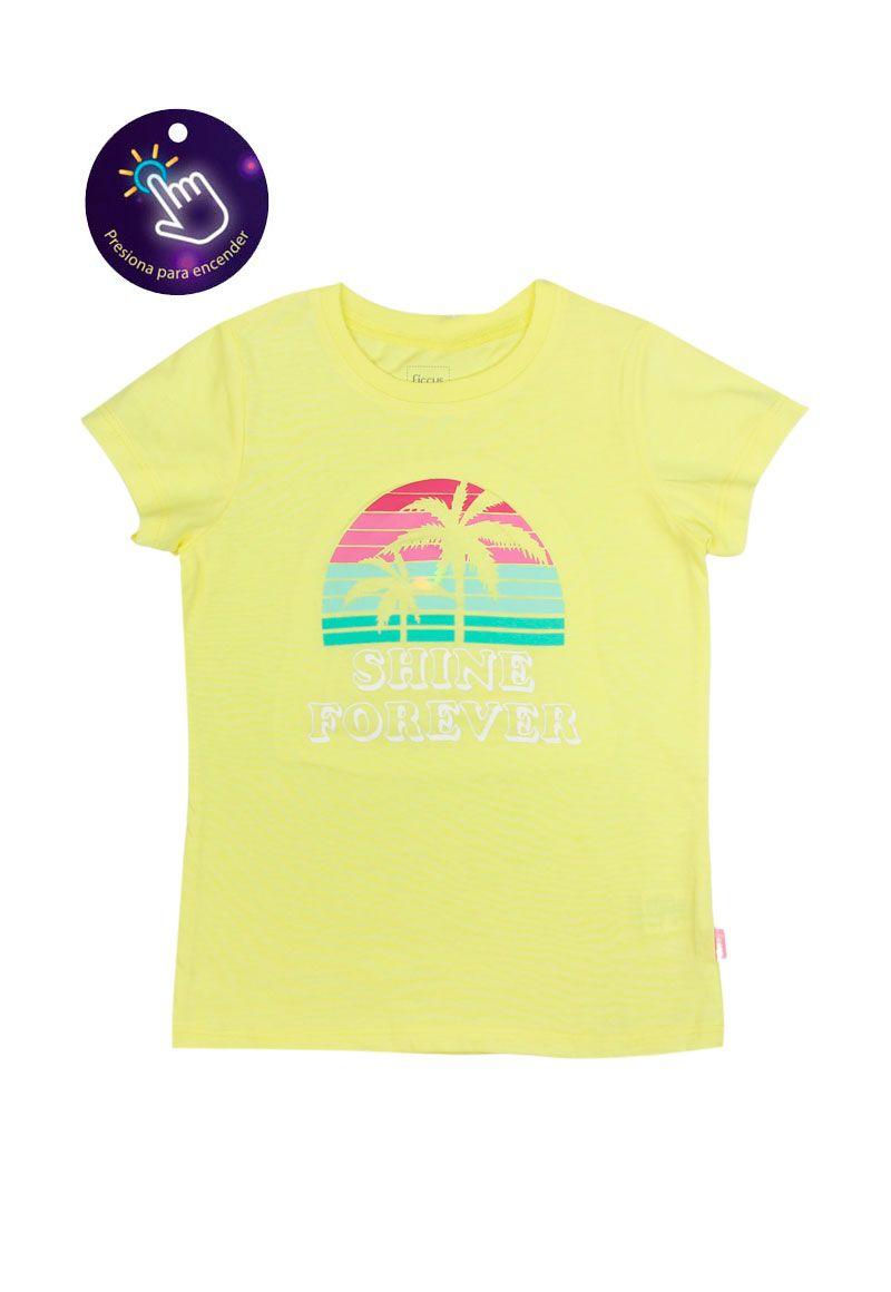 Polera kids niña power light 793-4