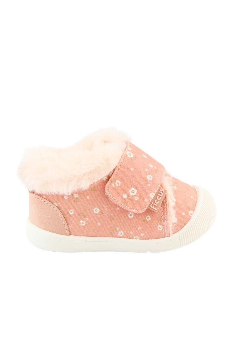 Zapatilla velcro gatear soft niña 824 W24d-0