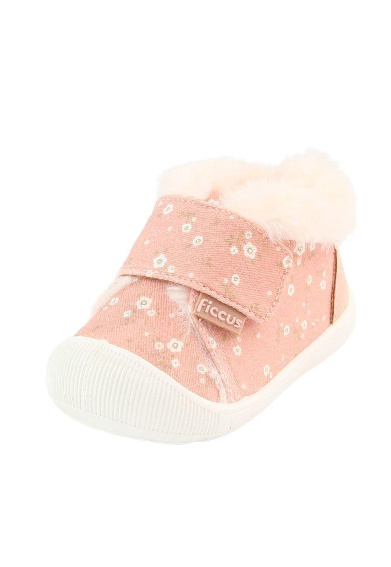 Zapatilla velcro gatear soft niña 824 W24d-1