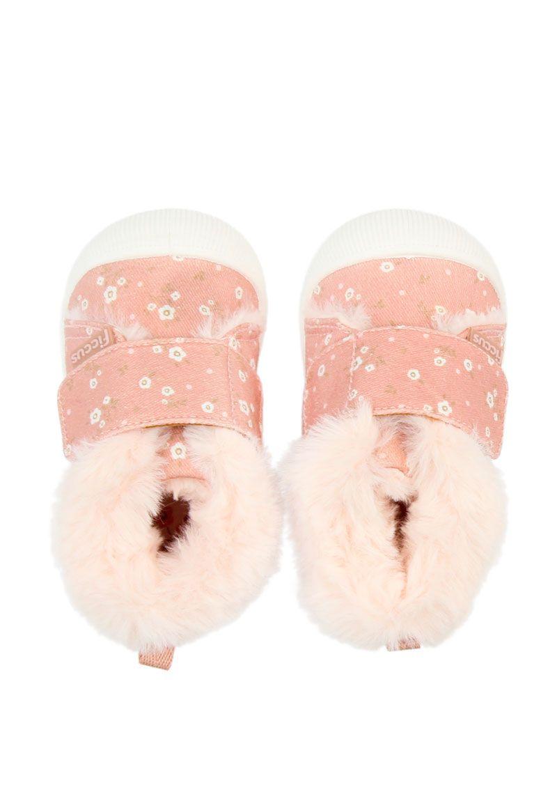 Zapatilla velcro gatear soft niña 824 W24d-2