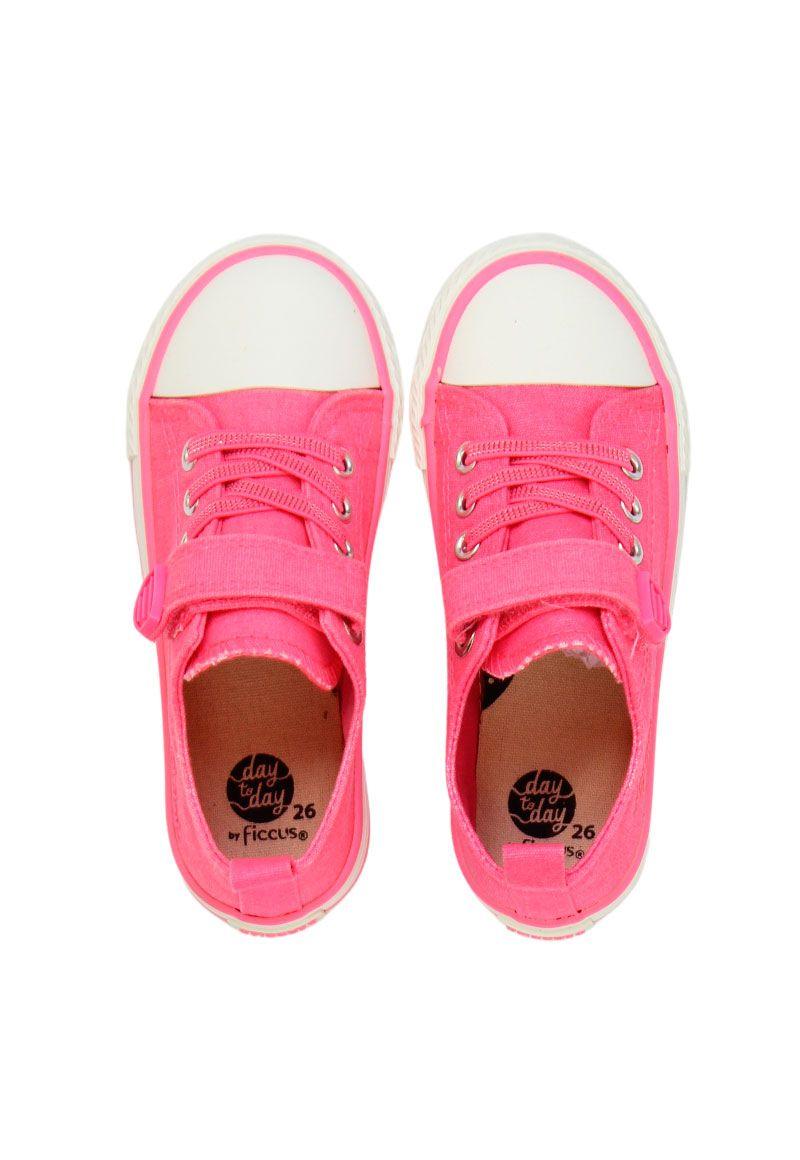 Zapatilla urbana day to day velcro elástico niña 959d-1
