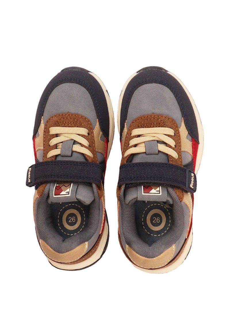 Zapatilla sport velcro elástico kids niño 860-2