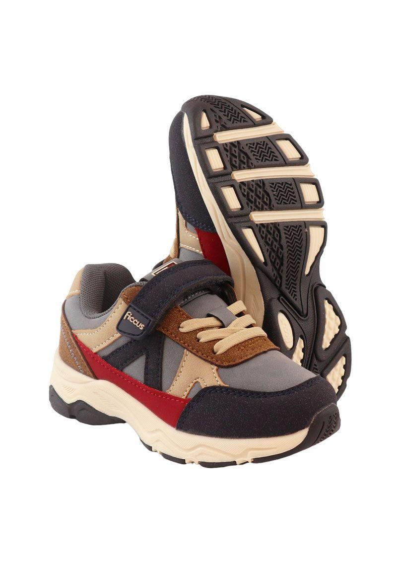 Zapatilla sport velcro elástico kids niño 860-3