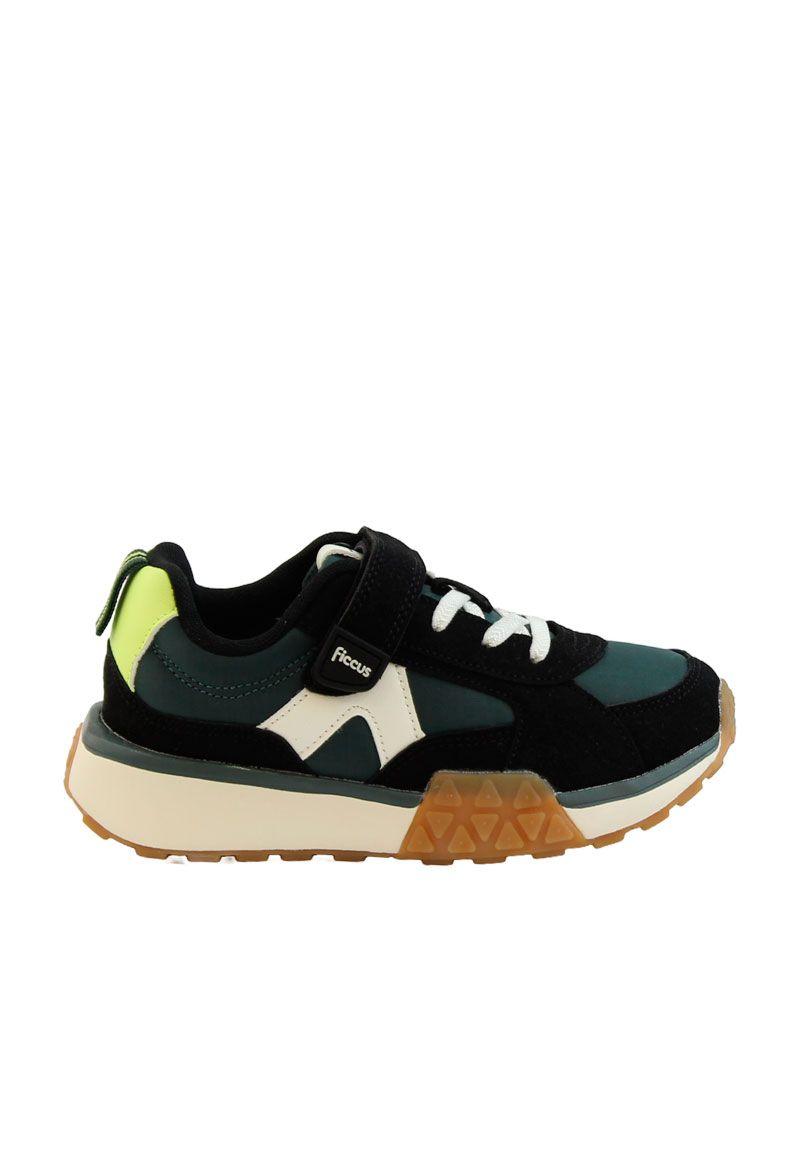 Zapatilla sport velcro elástico junior niño 930-0
