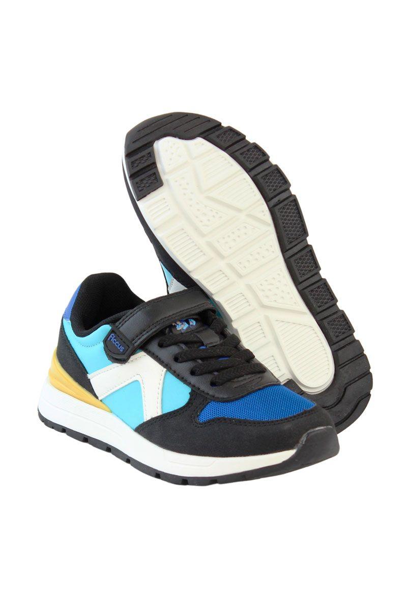 Zapatilla sport jogging velcro elástico junior niño 935-3