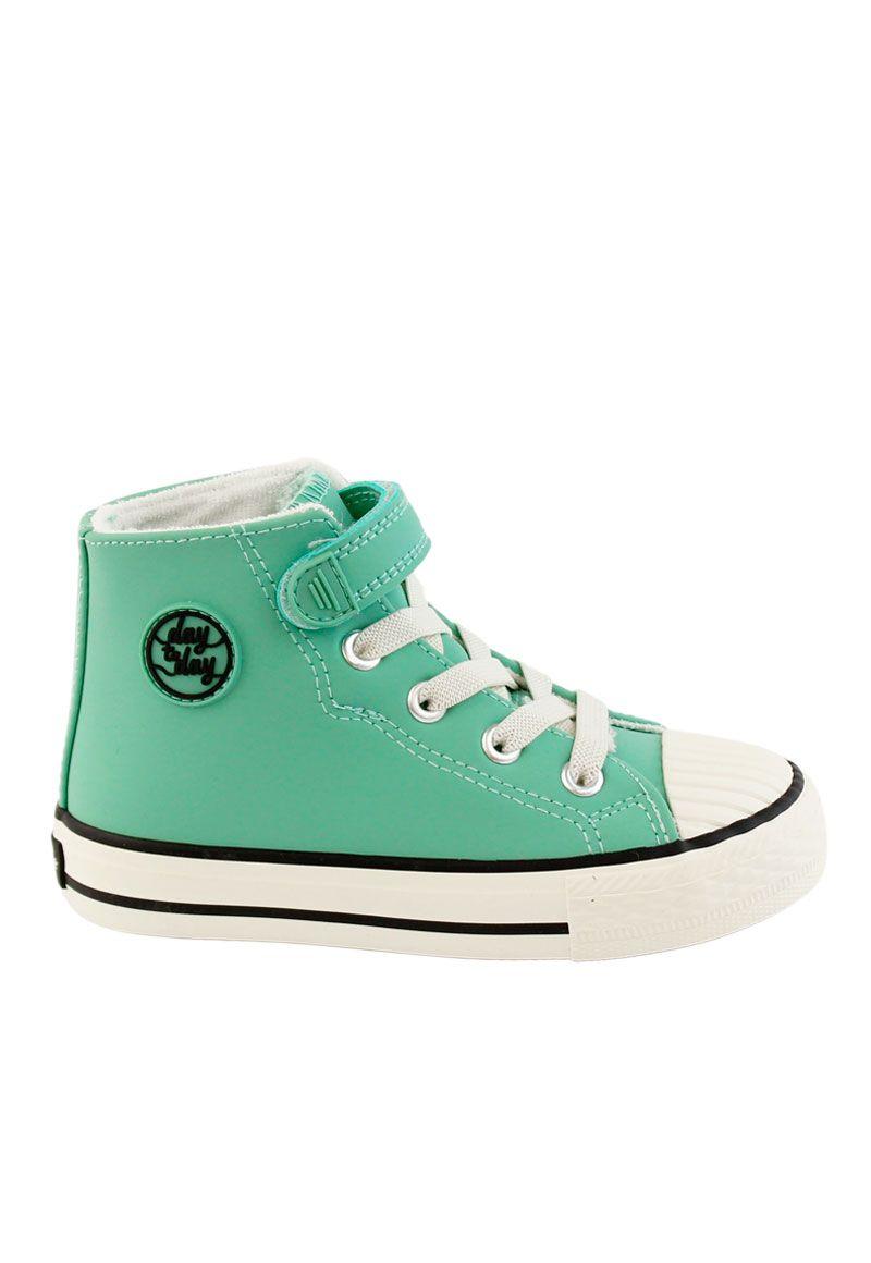 Zapatilla day to day caña velcro elástico niña 942 W24-3