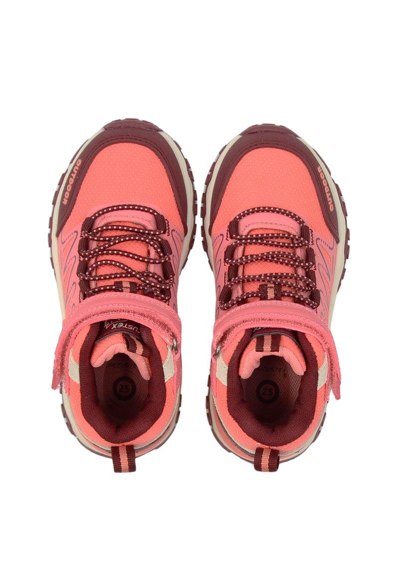 Zapatilla ficcustex block action caña velcro elástico kids niña 853-2
