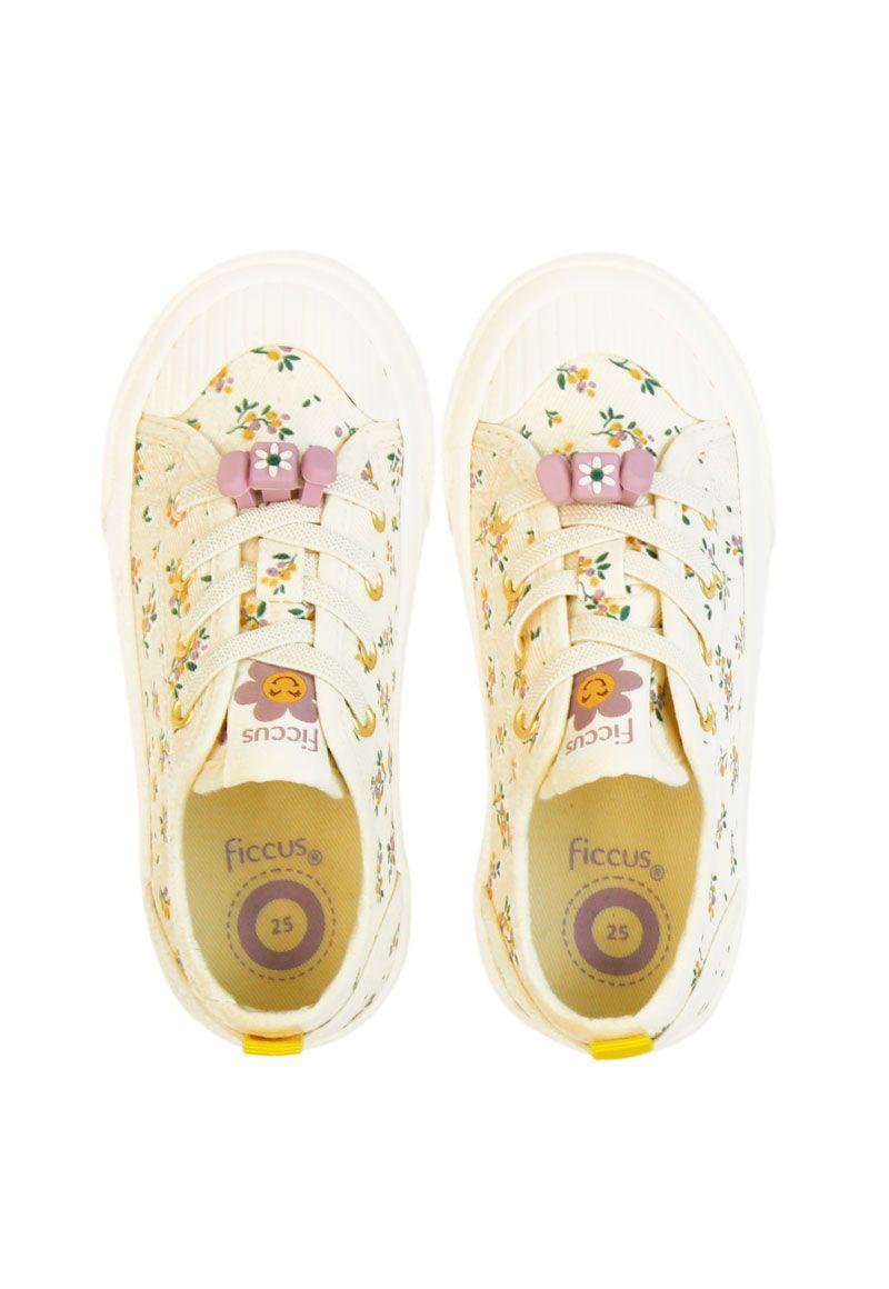 Zapatilla urbana caña velcro elástico kids niña 858-2
