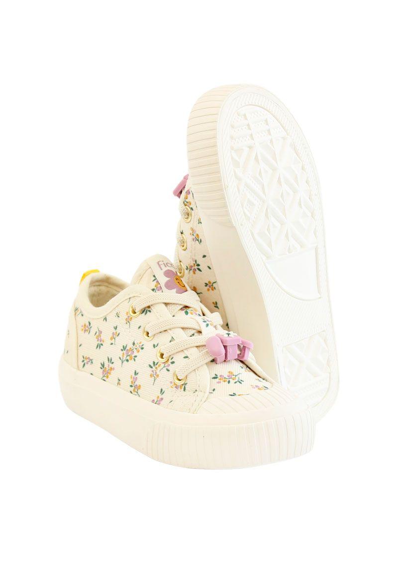 Zapatilla urbana caña velcro elástico kids niña 858-3