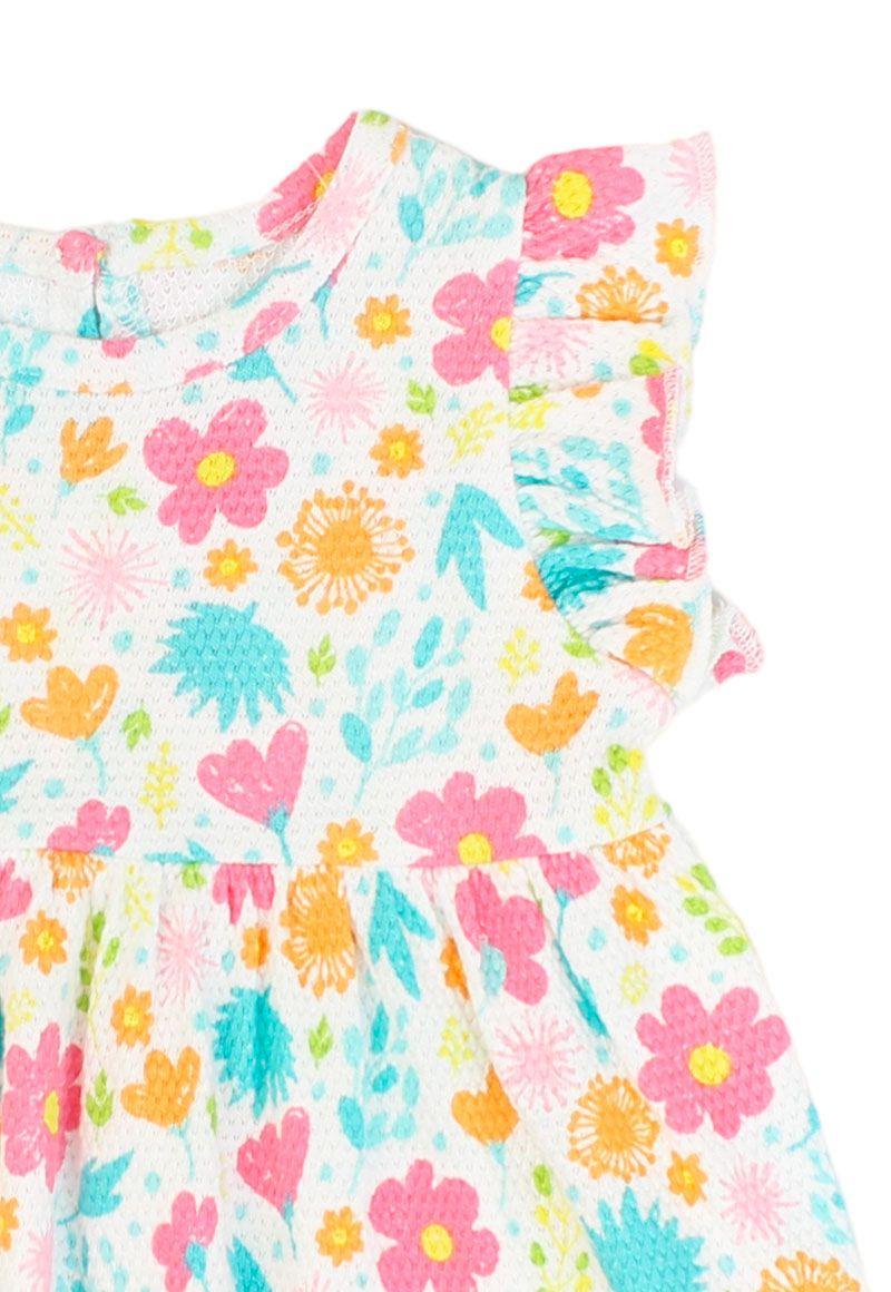 Vestido newborn niña algodón holiday 133-2