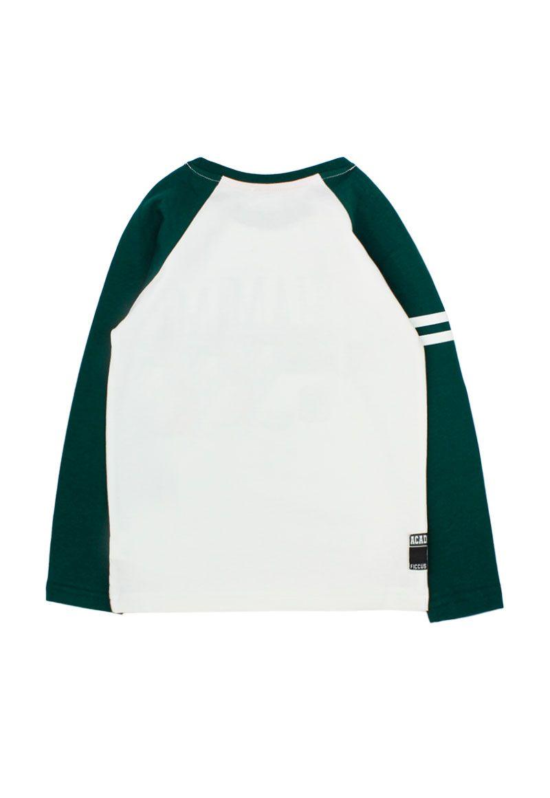 Polera kids niño manga raglan academy 225-1