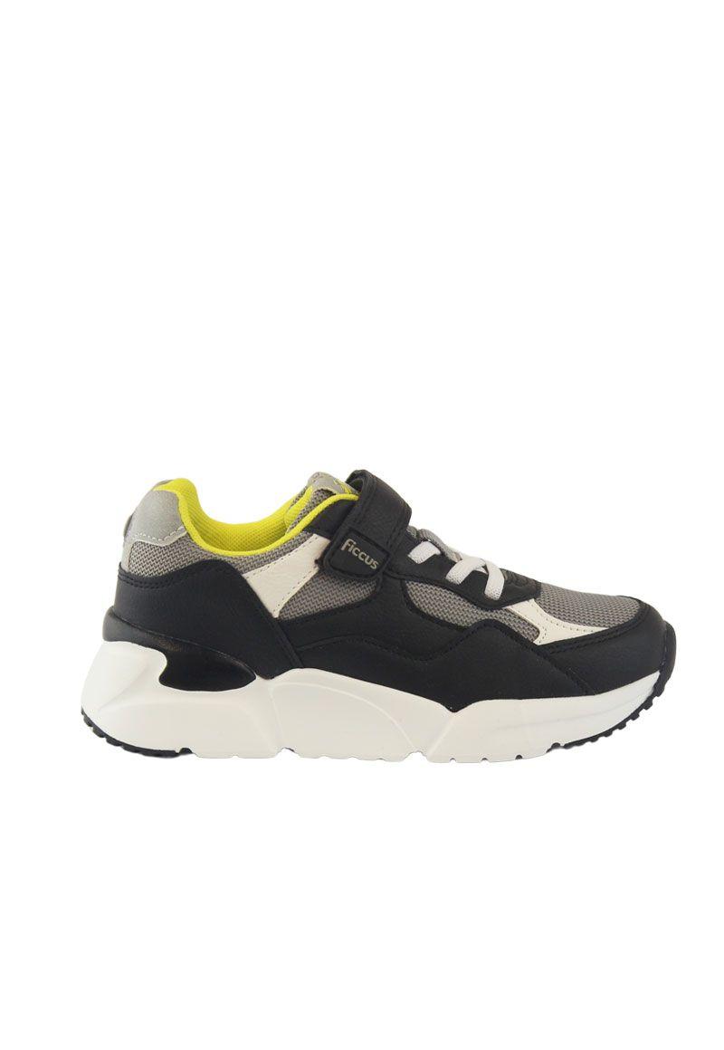 Zapatilla sport velcro elástico junior niño 937-0