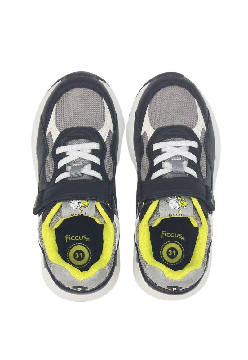 Zapatilla sport velcro elástico junior niño 937-2