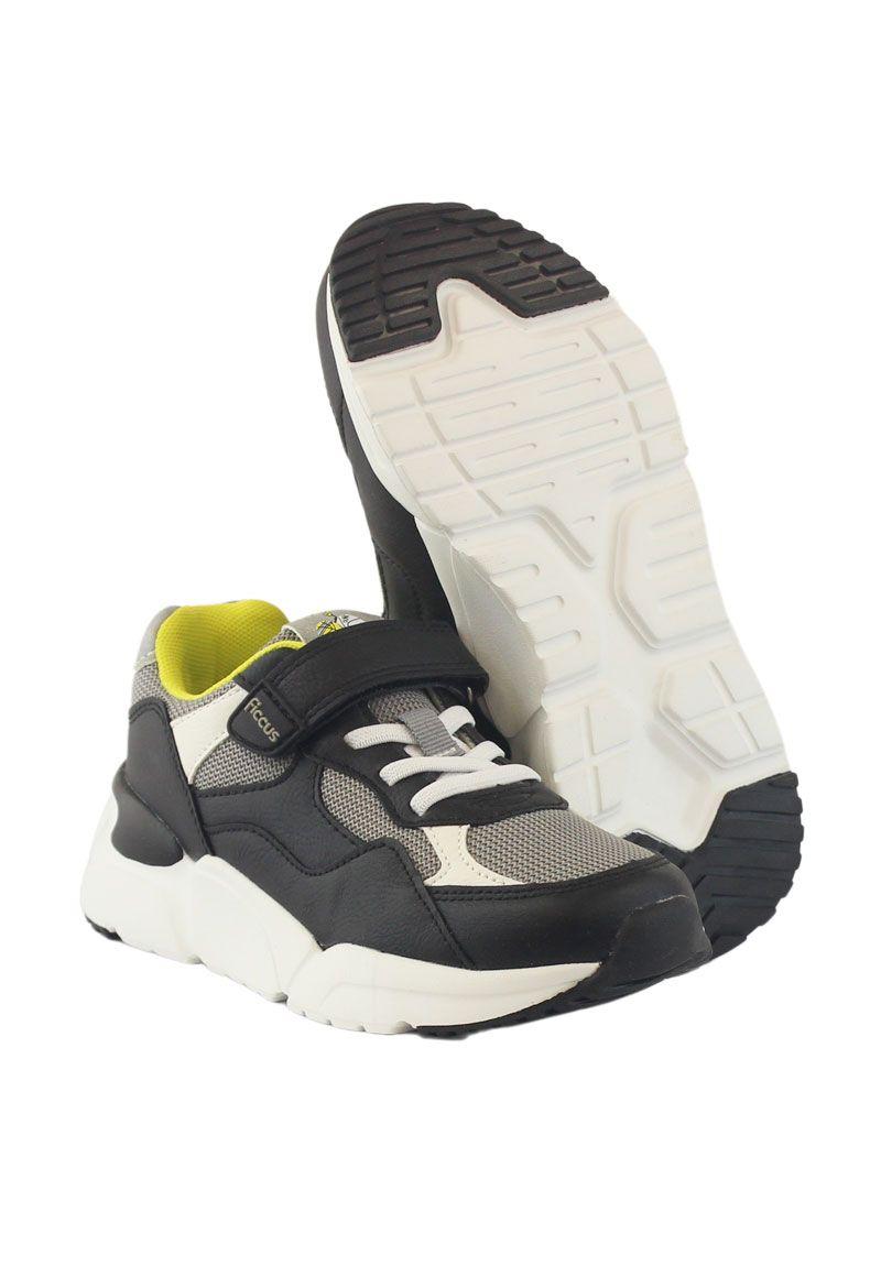Zapatilla sport velcro elástico junior niño 937-3
