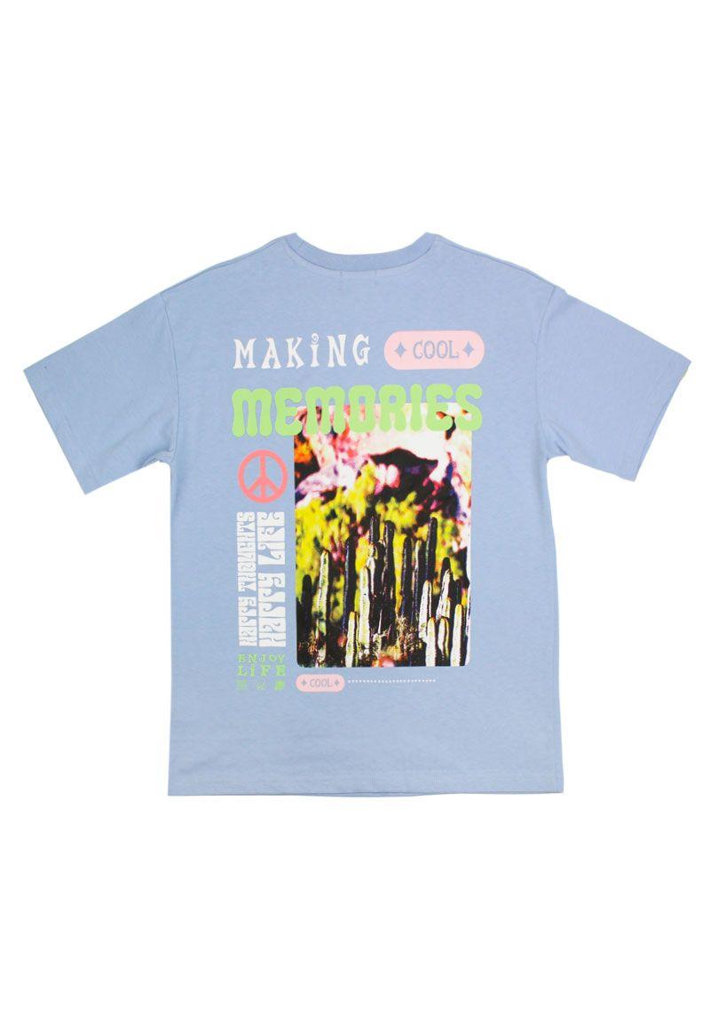 Polera teens niño print doble carnival spirit 505-1