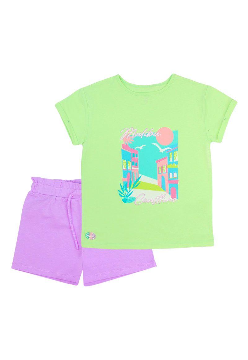 Conjunto kids niña malibu 331-0