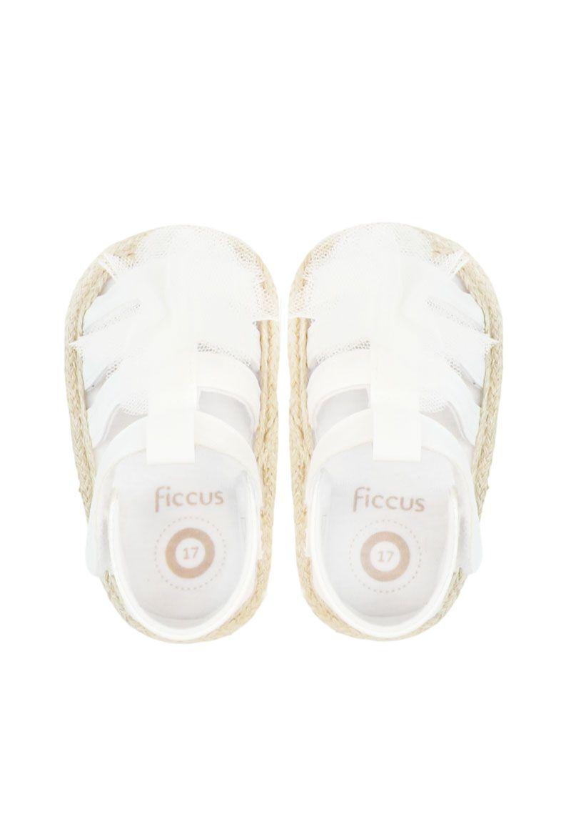 Sandalia velcro new born niña 813-2