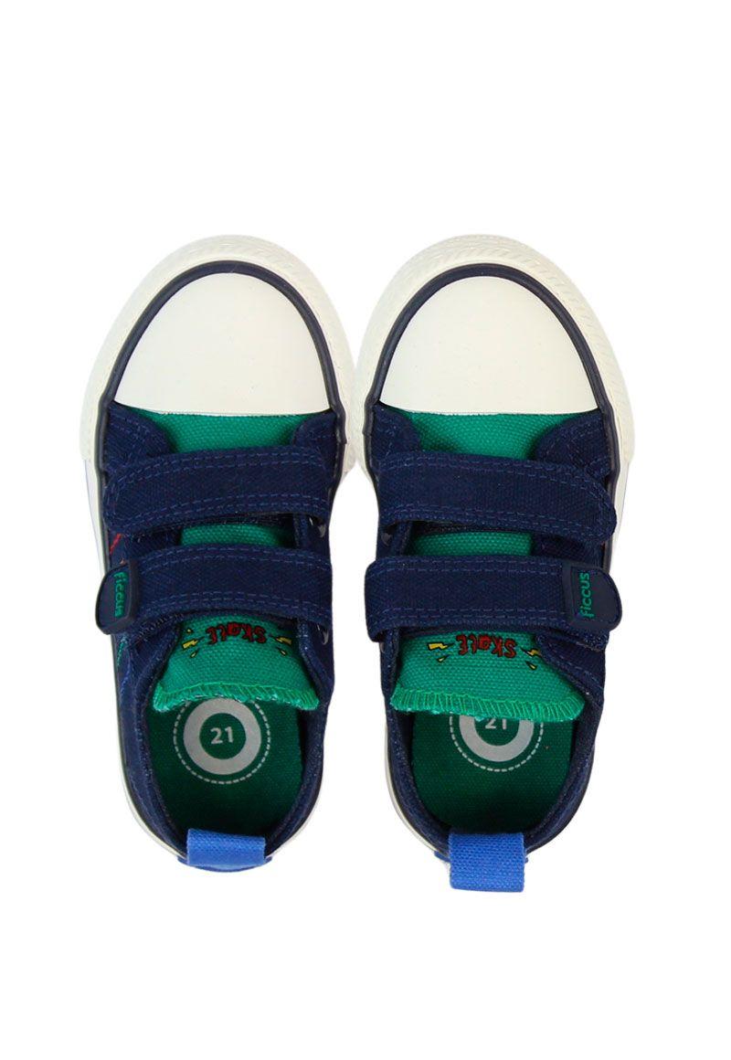 Zapatilla urbana 2 velcros principiante niño 846-2