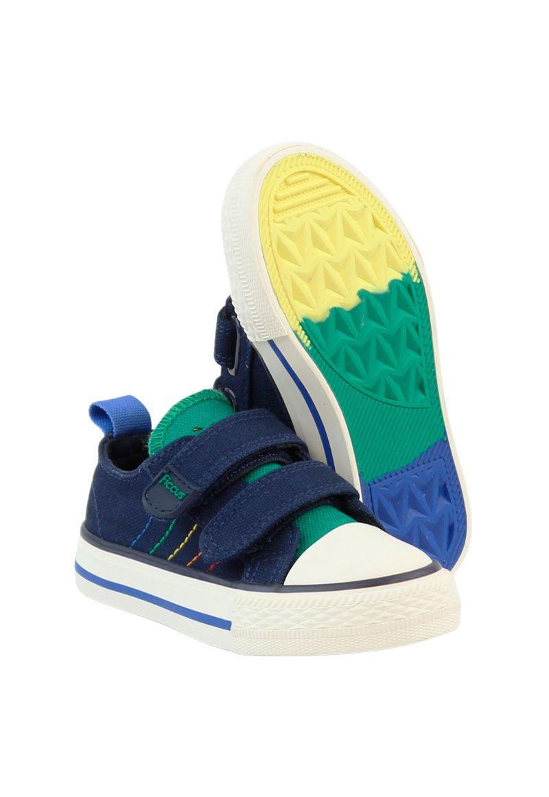 Zapatilla urbana 2 velcros principiante niño 846-3