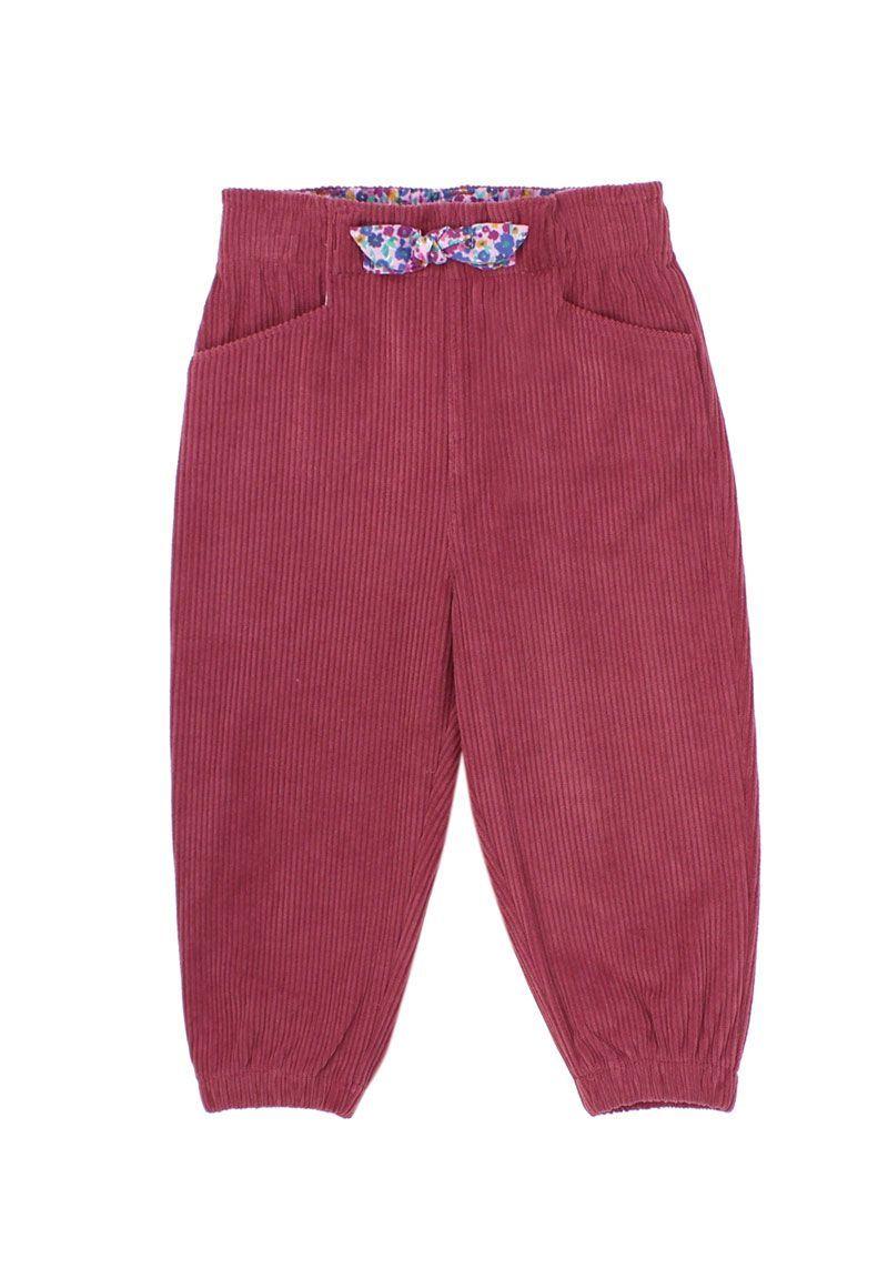 Pantalón bebé niña cotelé foresta 192-0