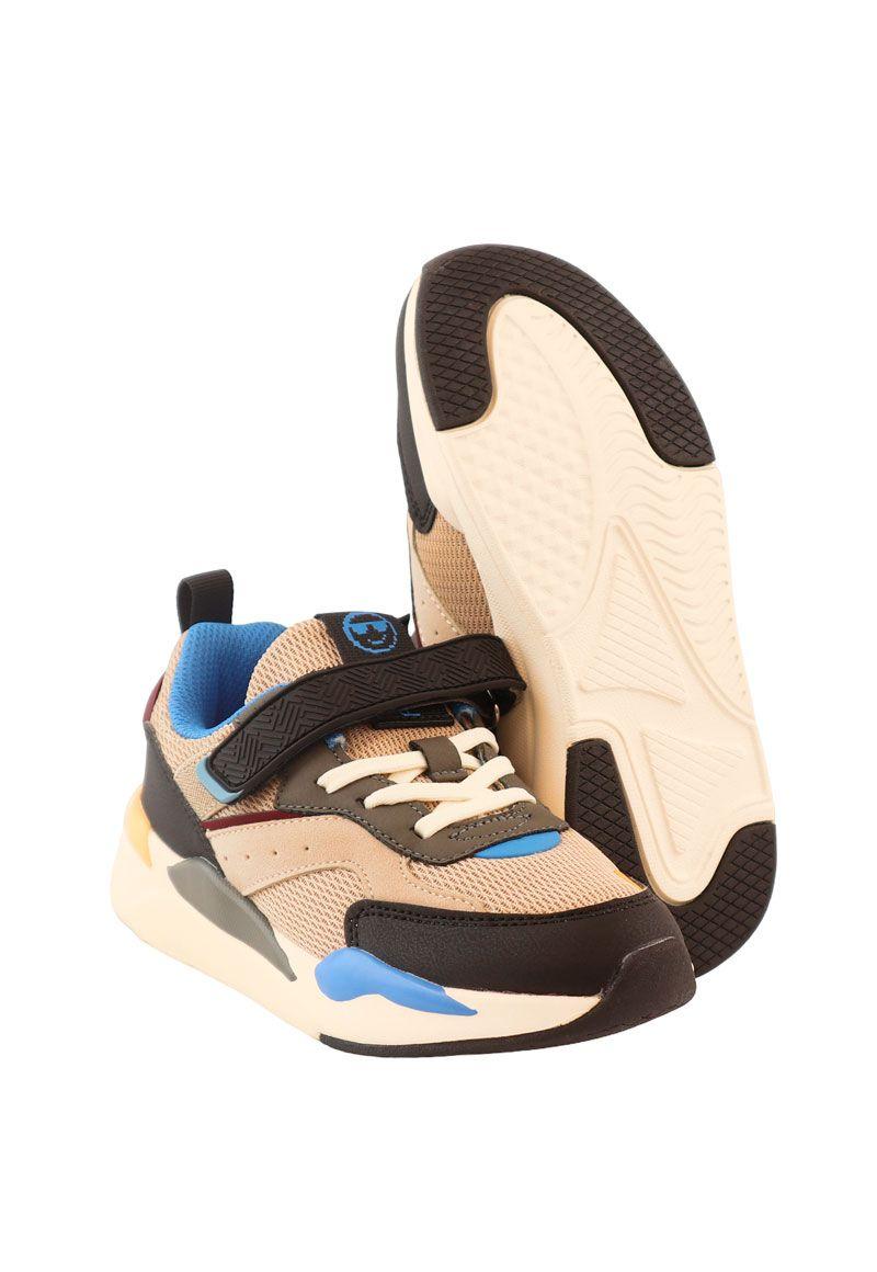 Zapatilla sport velcro elástico junior niño 902-3