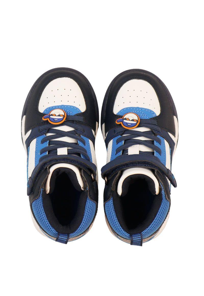 Zapatilla urbana caña velcro elástico junior niño 898-2