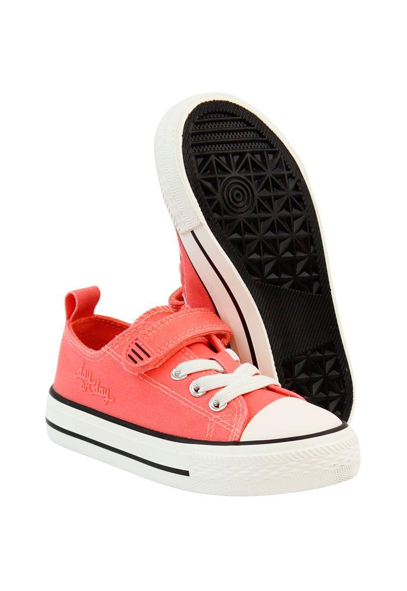 Zapatilla urbana day to day velcro elástico niña 954-3