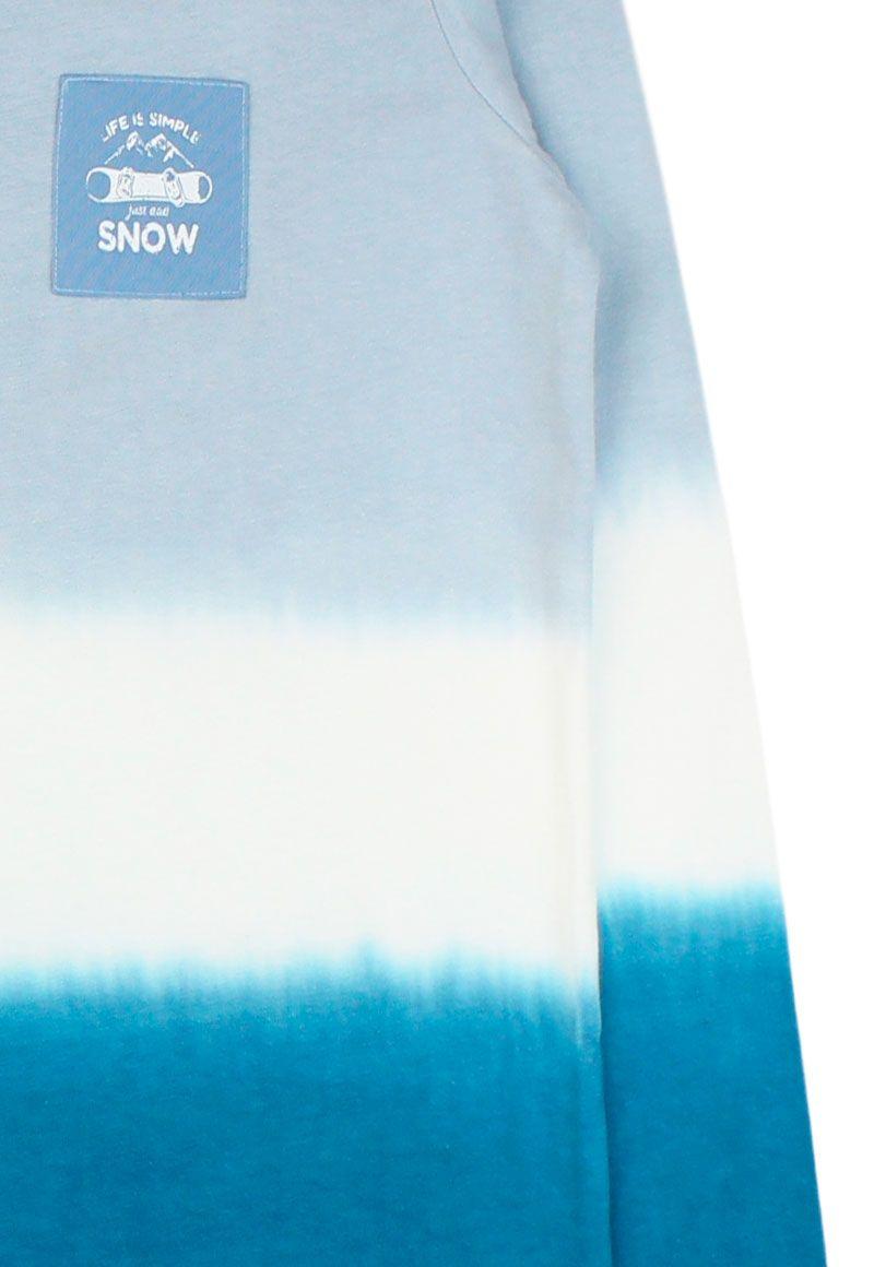 Polera junior niño degradé arctic 332 W24b-2