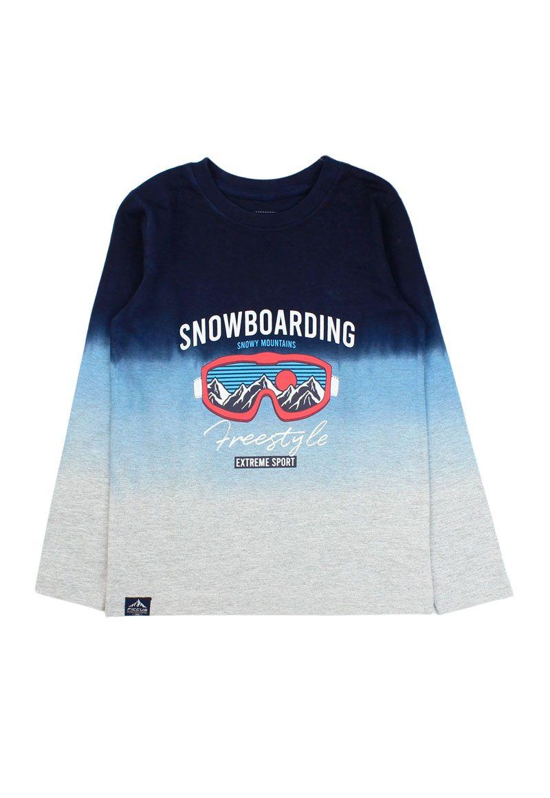 Polera kids niño degradé arctic 233-0