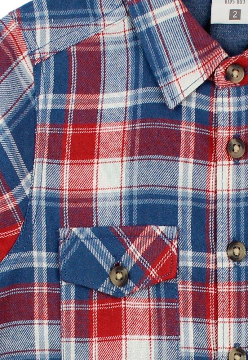 Camisa kids niño escocesa arctic 239-2