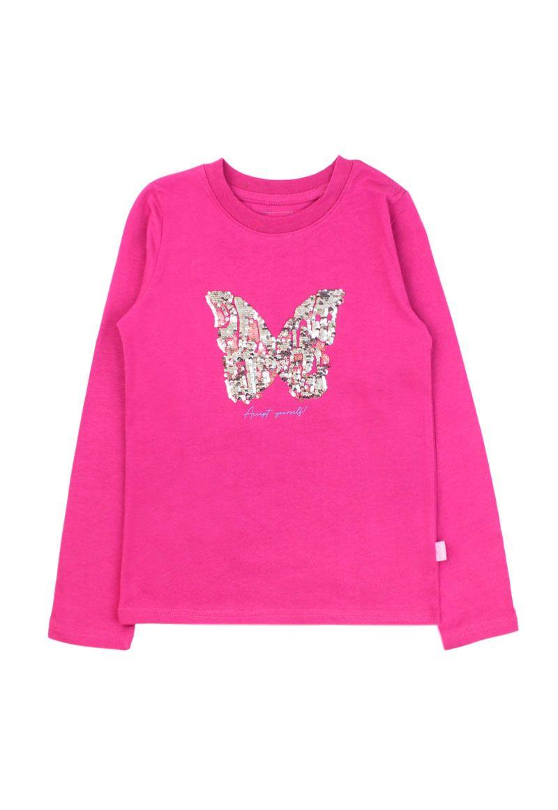 Polera kids niña lentejuelas day to day 737 W24b-0
