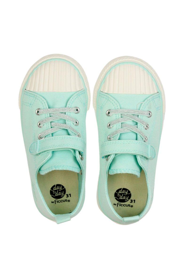Zapatilla day to day velcro elástico  niña 959-2