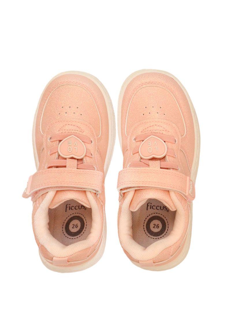 Zapatilla urbana velcro elástico kids niña 839-2