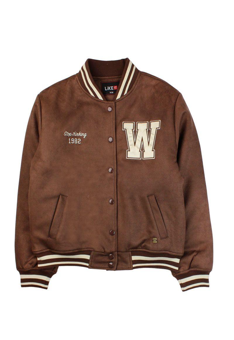 Chaqueta teens niña preppy 552-0
