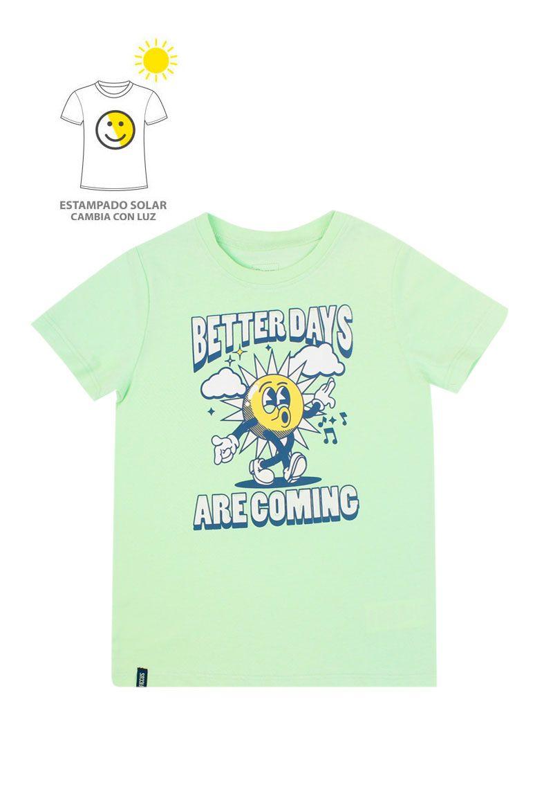 Polera kids niño estampado solar 793c-0