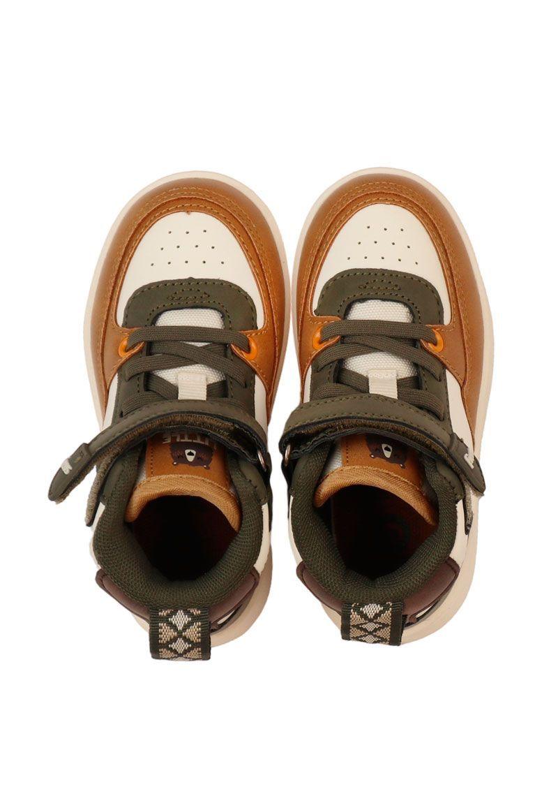 Zapatilla urbana caña velcro elástico principiante niño 825-2