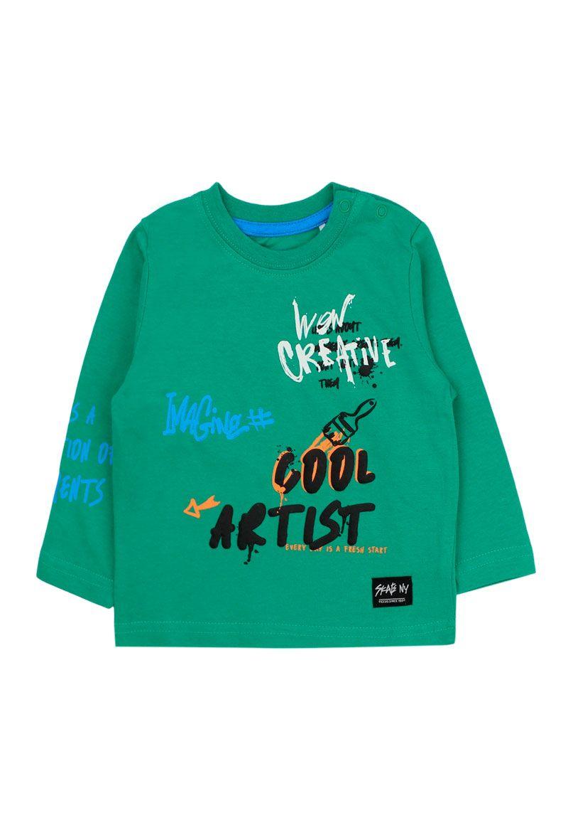 Polera bebé niño estampada liberty 137-0