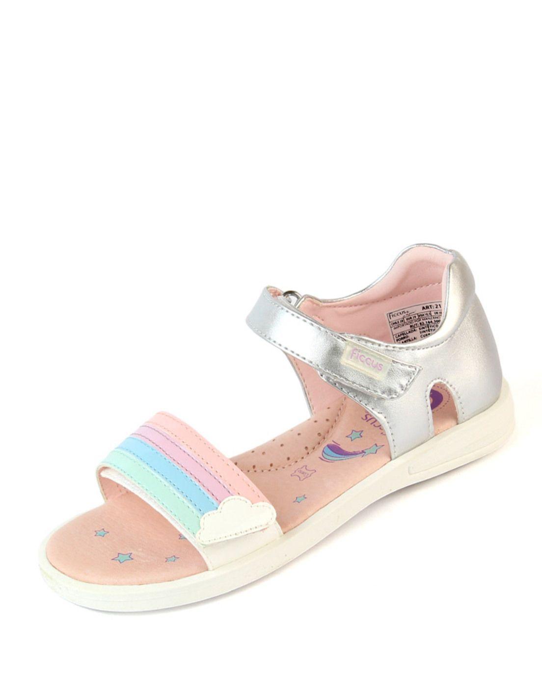 Sandalia Abierta Velcro Acaminar Niña Ficcus-1