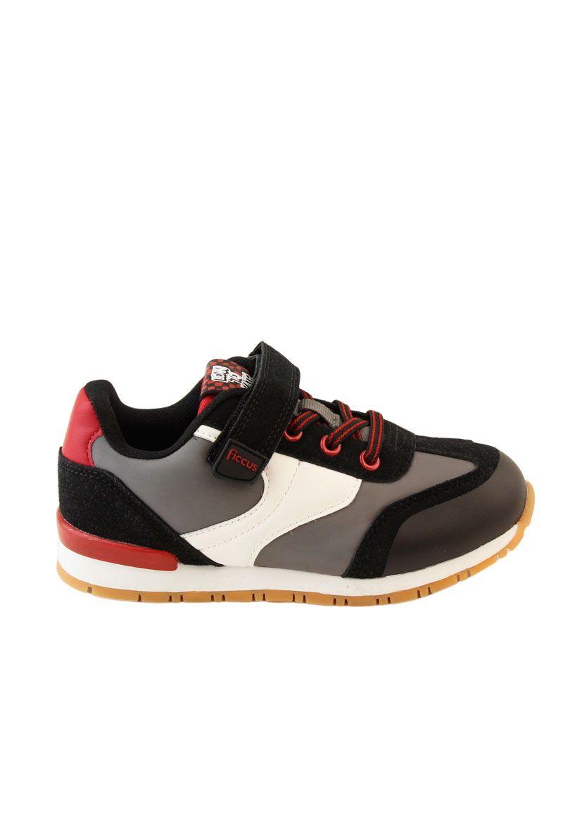 Zapatilla sport jogging velcro elástico w24 niño 934-0